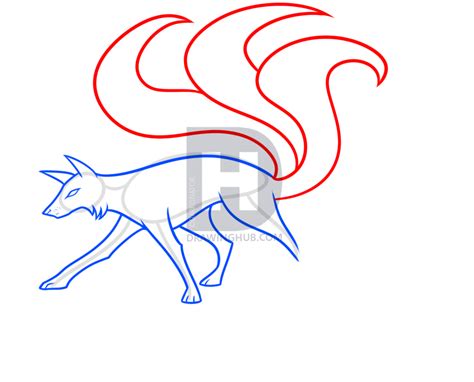 Fox Tail Drawing at PaintingValley.com | Explore collection of Fox Tail ...