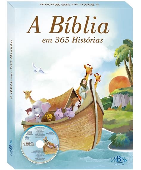 Histórias Da Bíblia Infantil - A Bíblia Em 365 Historias - Ilustrada Infantil - | Mercado Livre