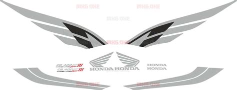 Honda Cb 400 2004 2007 Vtec Spec 3 Silver Stickers Set Mxgone Best