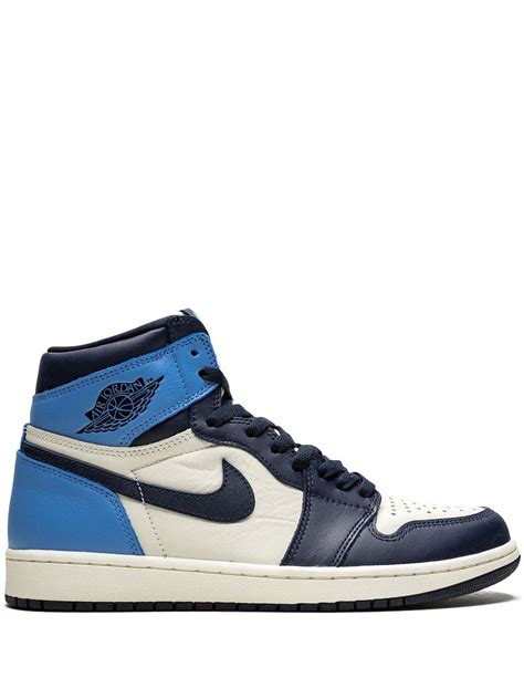 Jordan Air Jordan 1 Retro High Og Obsidianuniversity Blue Farfetch