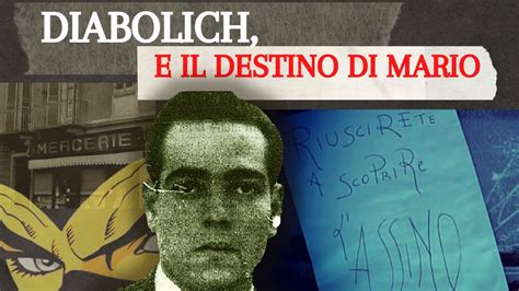 Io Sono Diabolich Il Giallo Di Via Fontanesi Youtube