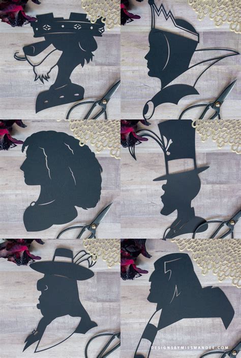 Disney Villain Silhouettes V3 Designs By Miss Mandee