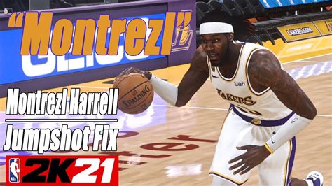 Montrezl Harrell Jumpshot Fix NBA2K21 With Side By Side Comparison