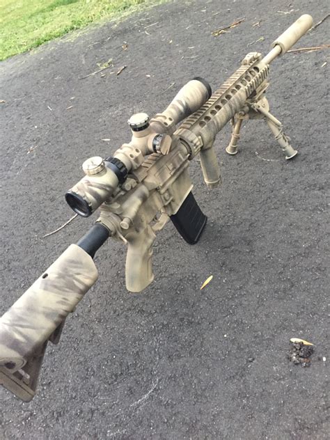 Sold Lone Survivor Inspired Mk12 Spr Mod 1 Hopup Airsoft