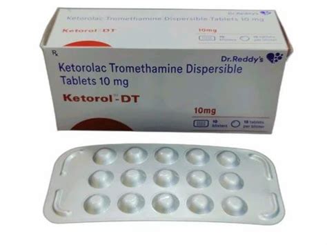 Ketorolac Tromethamine Dispersible Tablets Mg At Rs Box In Kanpur