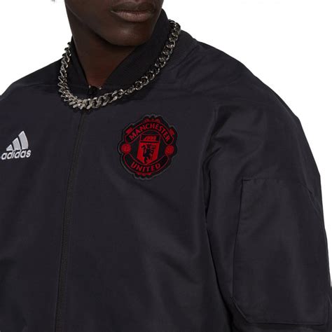 Veste Adidas Manchester United Fc Fanswear Black F Tbol Emotion