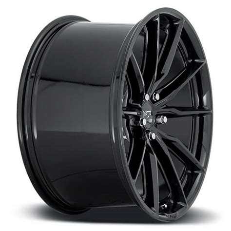 20 Niche Wheels M240 Rainier Gloss Black Rims Nc101 4