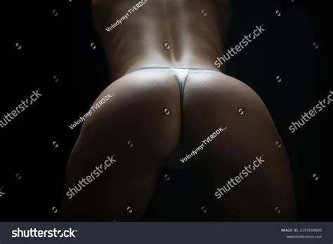 Sexy Butt Woman Posing Bikini Lingerie Stock Photo Shutterstock