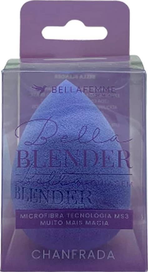 Esponja Para Maquiagem Bella Femme Bella Blender Chanfrada Beleza Na Web