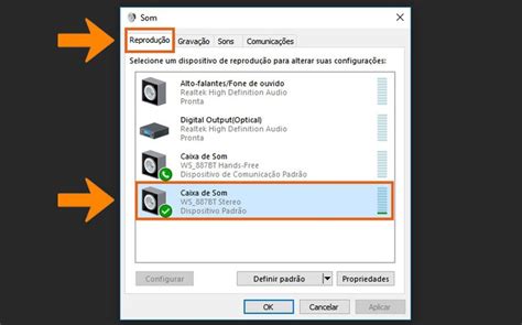 Como alternar o áudio no fone de ouvido e caixa de som Bluetooth