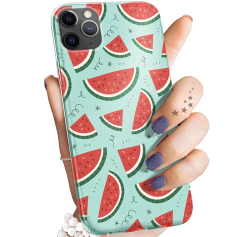 Etui Do Iphone Pro Wzory Owoce Arbuz Ananas Cytryny Obudowa