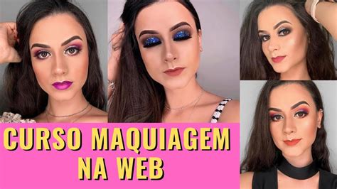 Curso de Maquiagem Online Aprendas Técnicas de Automaquiagem YouTube