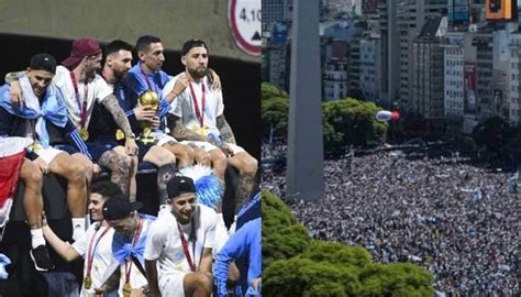 Watch Lionel Messi And Argentina S Victory Parade After Winning Fifa