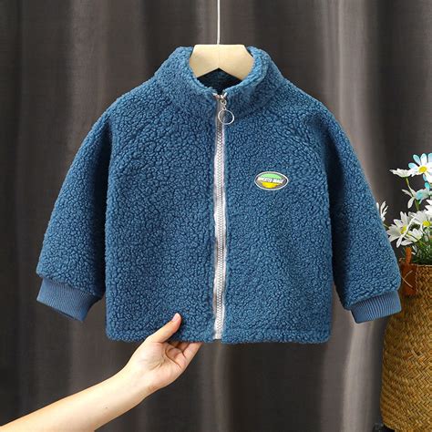 Baby Newborn Fleece Jacket Cute Cartoon Animal Printed Long Sleeve Soft