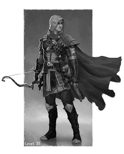 Dungeons And Dragons Half Elf Rogue 2020 Behance