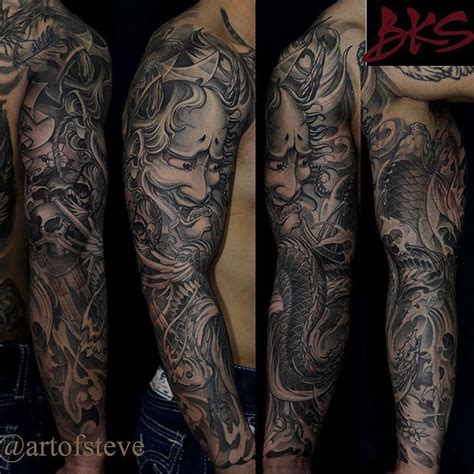 Asian Black And Grey Archives Chronic Ink In 2024 Samurai Tattoo