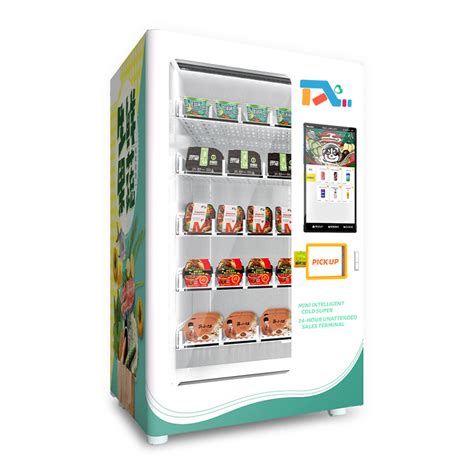 Convenience Store Automatic Snack And Drinkc Ombo Self Service Vending