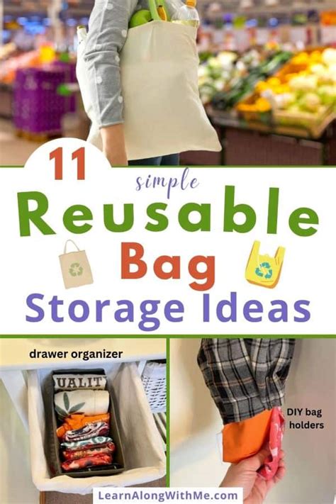 11 Simple Reusable Bag Storage Ideas 2024 Learn Along With Me