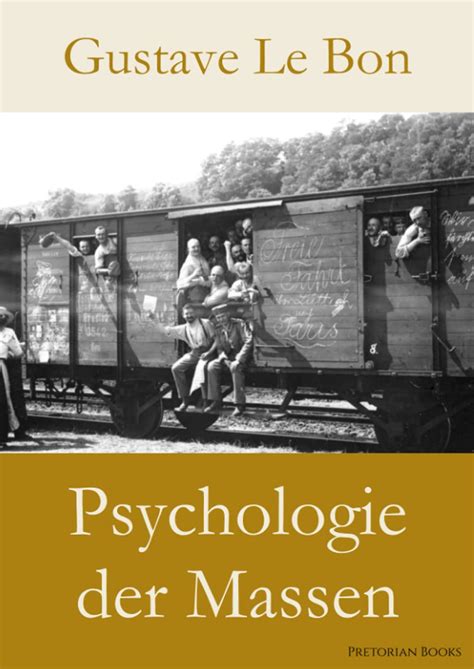 Psychologie Der Massen German Edition Le Bon Gustave