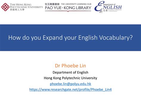 PDF How Do You Expand Your English Vocabulary