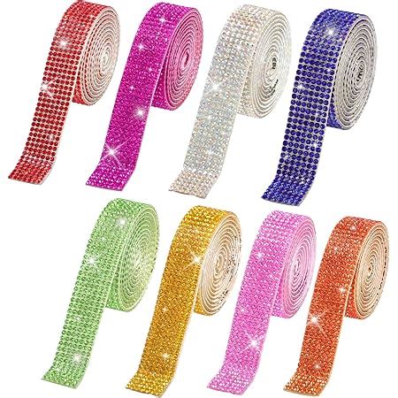 Amazon Self Adhesive Crystal Rhinestone Ribbon Yards Bling