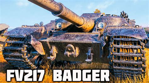 Wot Fv Badger Siegfried Line Kills K Damage Youtube