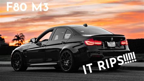 F80 M3 RIPS!!! - YouTube