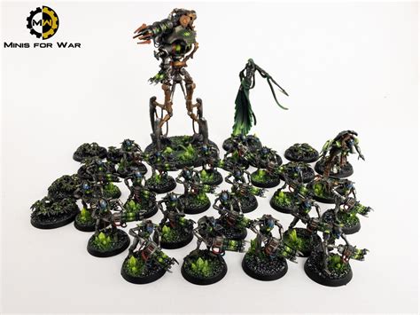 40k Necron Army Minis For War Painting Studio