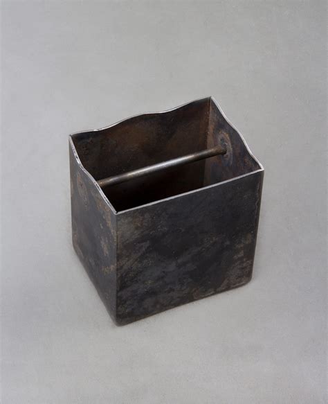 Burnished Stainless Steel Sugar Holder