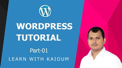 WordPress Bangla Tutorial 01 WordPress Installation YouTube