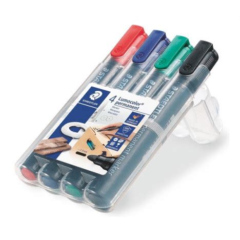 Box De Marqueurs Permanents Staedtler Lumocolor Wp Bas Prix