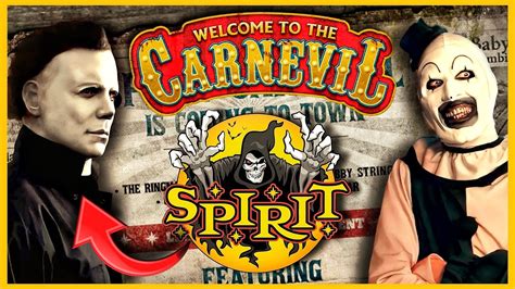 Spirit Halloween 2024 Animatronics Names Revealed Spirit Carnevil