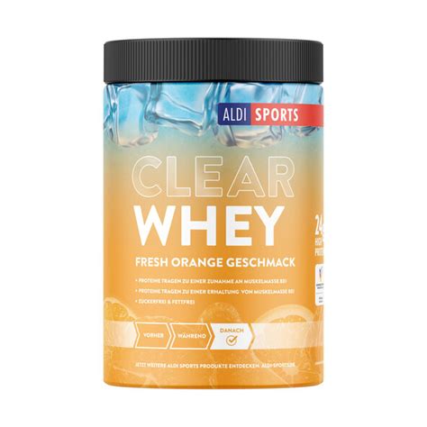 Aldi Sports Clear Whey Protein 2 X 420 G ALDI ONLINESHOP