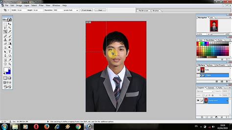 Cara Cepat Membuat Ukuran Pas Foto DiPhotoShop YouTube