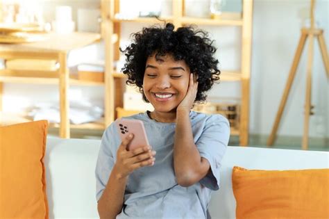 Premium Photo Excited Happy Young Black African American Woman