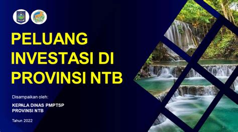 Realisasi Investasi Dpmptsp Prov Ntb