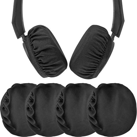 Geekria Stretchable Fabric Headphone Coverswashable Sanitary Earcup Earpad Covers Fits 16 3