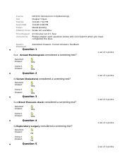 Coh Chapt Quiz Docx Course Test Started Submitted Status