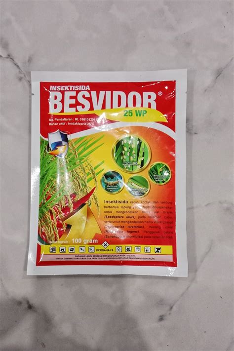 Insektisida BESVIDOR 25 WP Kemasan 100 Gram Lazada Indonesia