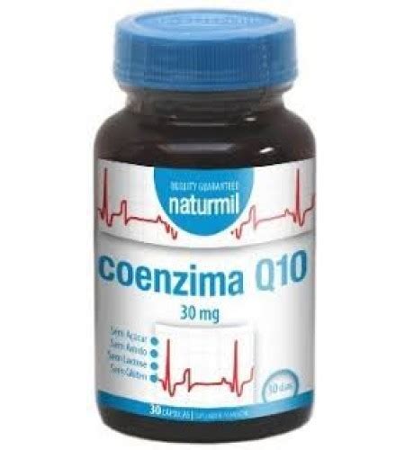 Coenzima Q10 30 mg 30 cápsulas Naturmil