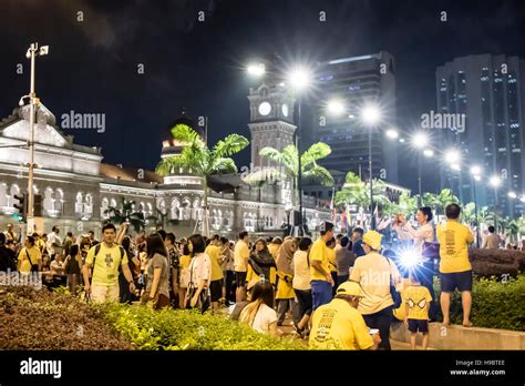 Kuala Lumpur Malaysia Nd Nov Malaysian Bersih Supporters