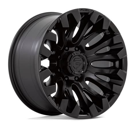 Fuel Wheels Quake D831 Blackout Rim Wheel Size 20x10 Performance Plus Tire