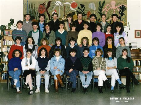 Photo de classe Term compta de 1988 Lycée Simone Weil Copains d avant