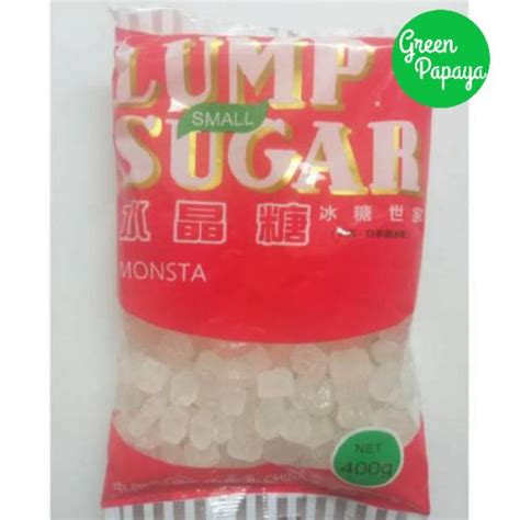 Jual Gula Batu Kristal Lump Sugar G Shopee Indonesia