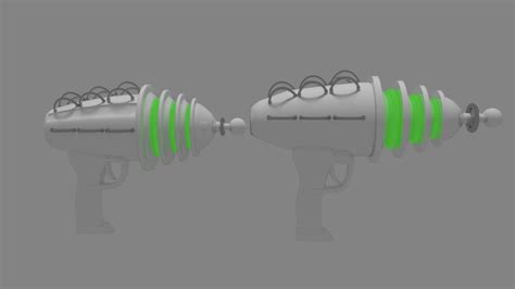 Guns Gun Alien Free 3d Models Fbx Fbx Download Free3d