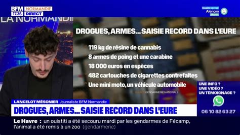 Eure Un Vaste R Seau De Trafic De R Sine De Cannabis D Mantel Neuf