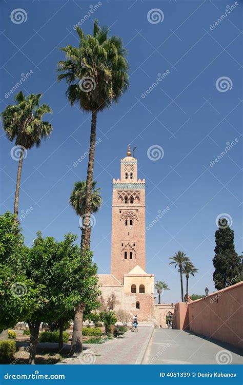 Mezquita De Koutoubia Imagen De Archivo Imagen De Belleza