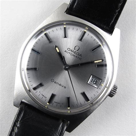 Steel Omega Genève Ref166041 Vintage Wristwatch Circa 1971