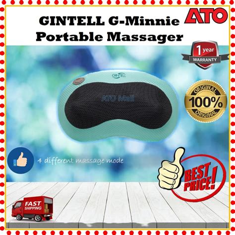 Gintell G Minnie Care Wired Portable Kneading Massager Portable Massager Neck Massager Back