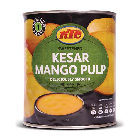 Ktc Mango Pulp Kesar X G Desimart Dk